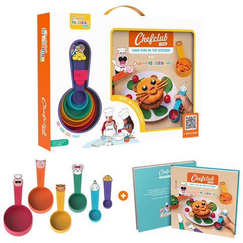 Have fun in the kitchen and measuring cups kit